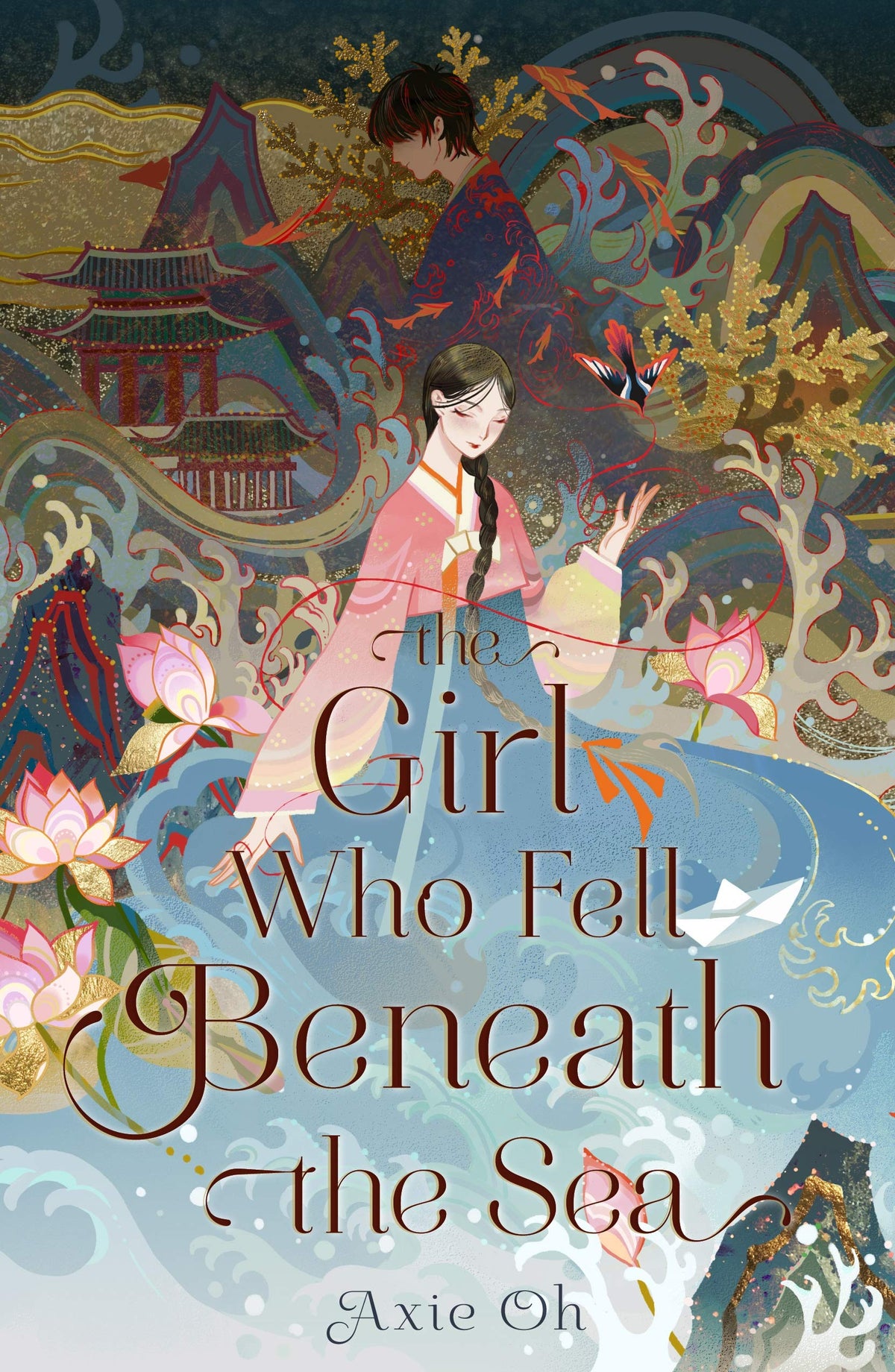 The Girl Who Fell Beneath the Sea Axie Oh , Kuri Huang (Illustrator)