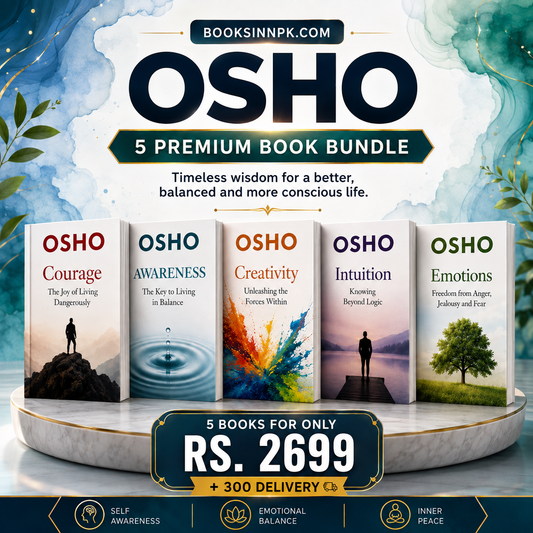 OSHO – 5 Premium Book Bundle Rs. 2699 + Rs. 300 Delivery