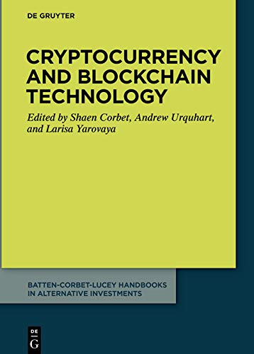 Cryptocurrency and Blockchain Technology  Shaen Corbet