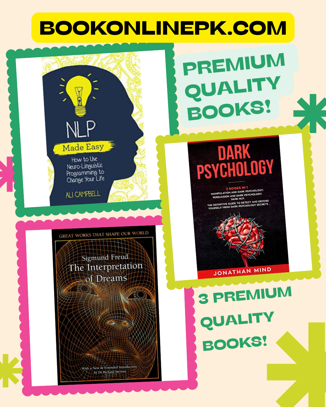 Psychology & NLP Bundle – 3 Premium Books