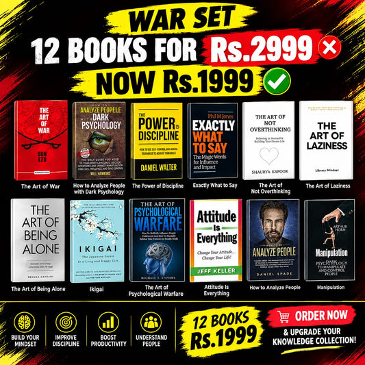 Positive attitude set : 12 Books Rs.1999+300 delivery