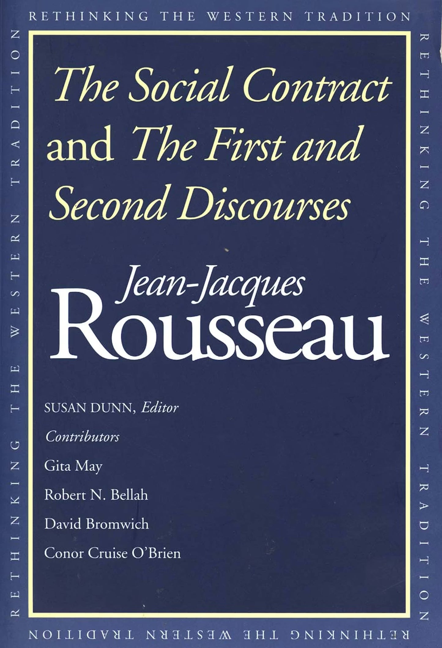 The Social Contract and The First and Second Discourses