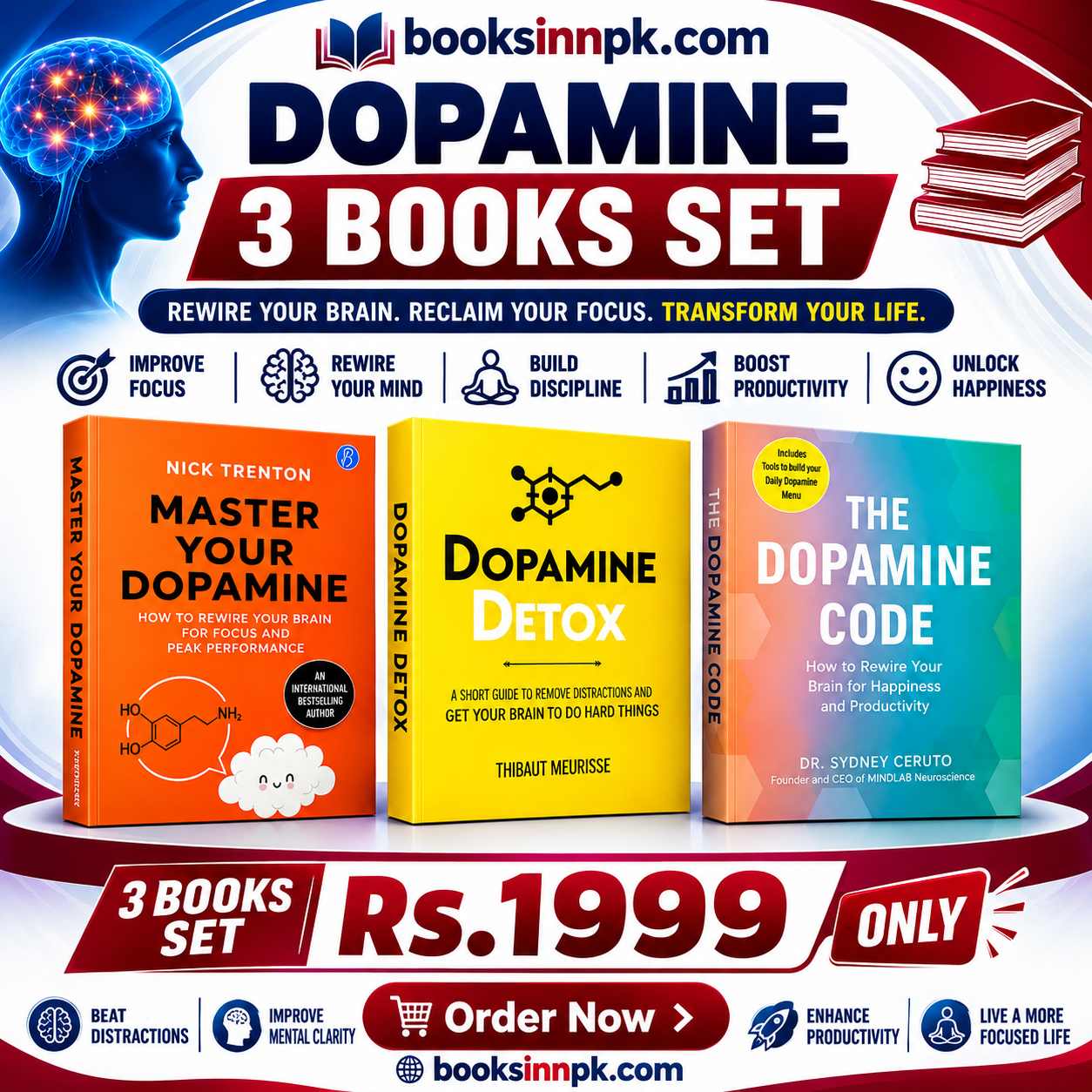 Can't focus for 10 minutes? These 3 books explain why!