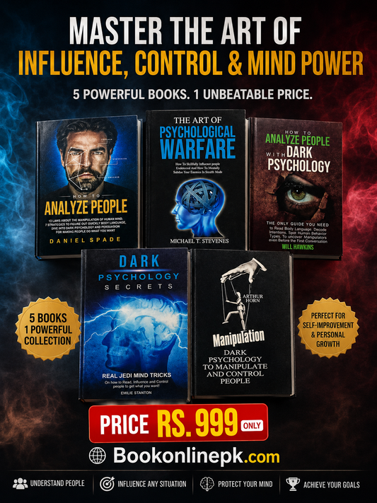 Dark psychology series 6 books+ 1 free