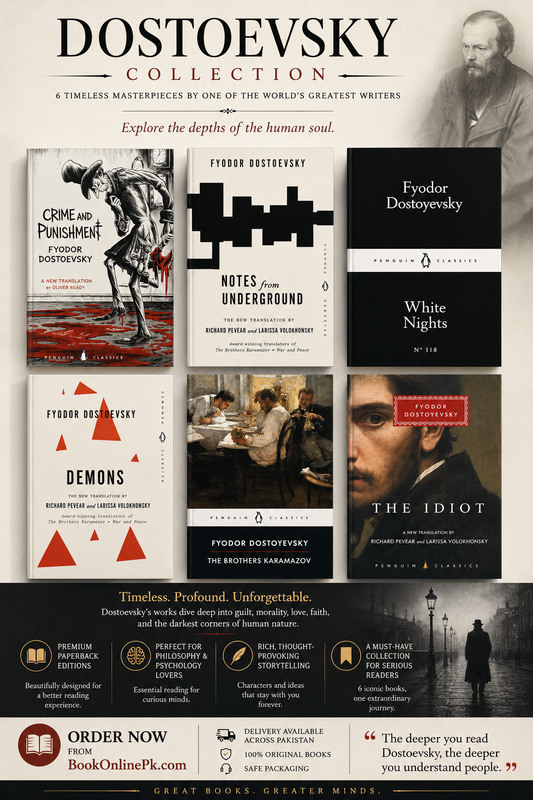 Fyodor Dostoevsky Collection – 6 Classic Novels Bundle
