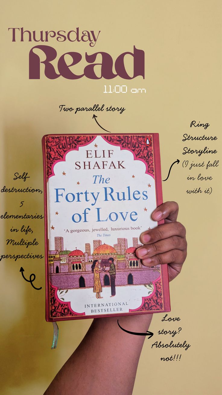 The Forty Rules of Love Elif Shafak