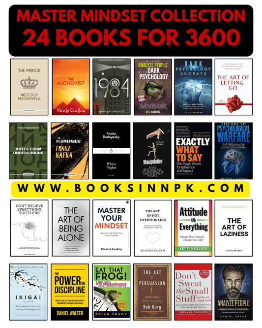Master Mindset collection— 24 BOOKS Rs.3600+300 delivery