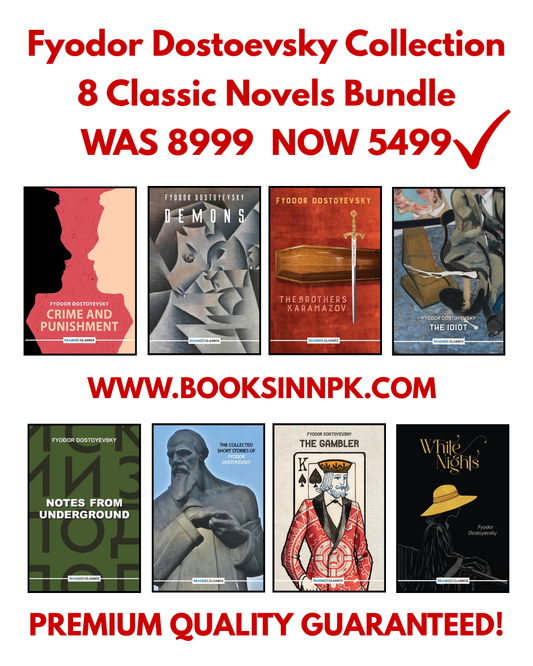 Classic 8 books set by Fyodor Dostoevsky: Rs5499