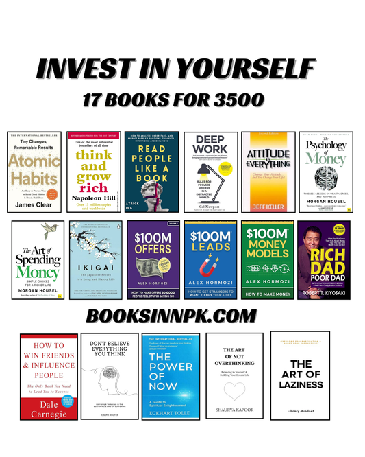 Invest In yourself deal : 15+(2 Gift books) 17 books