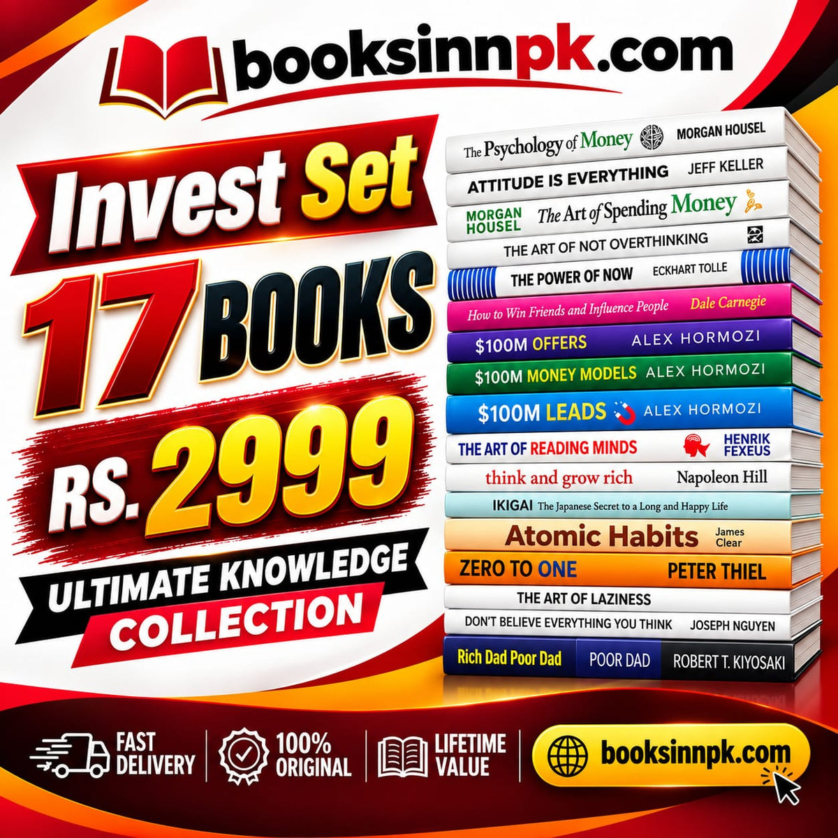 Invest In yourself deal : 15+(2 Gift books) 17 books