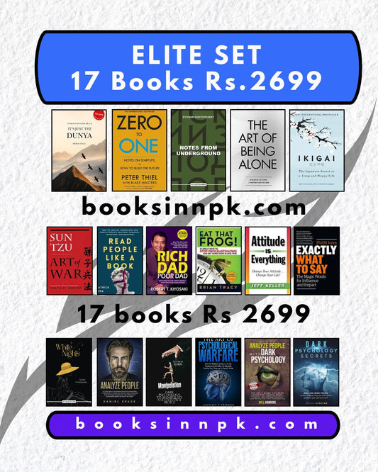 E Elite Mind Set: 17 books Rs 2699+300 delivery