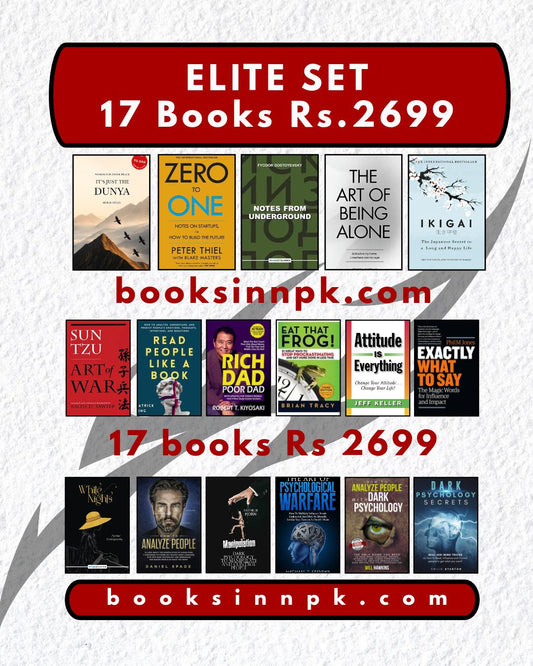 The Elite Mind Set: 17 books Rs 2699+300 delivery
