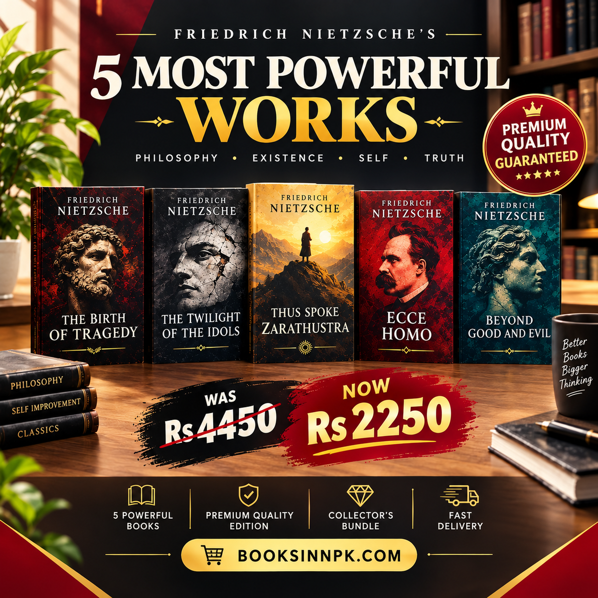Nietzsche Best Collection - 5 Books Rs.2250