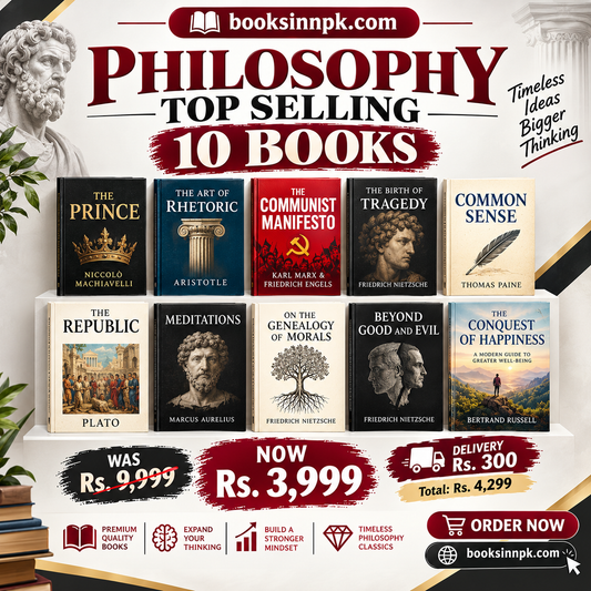 Philosophy top selling collection: 10 books Rs 3999+300 delivery